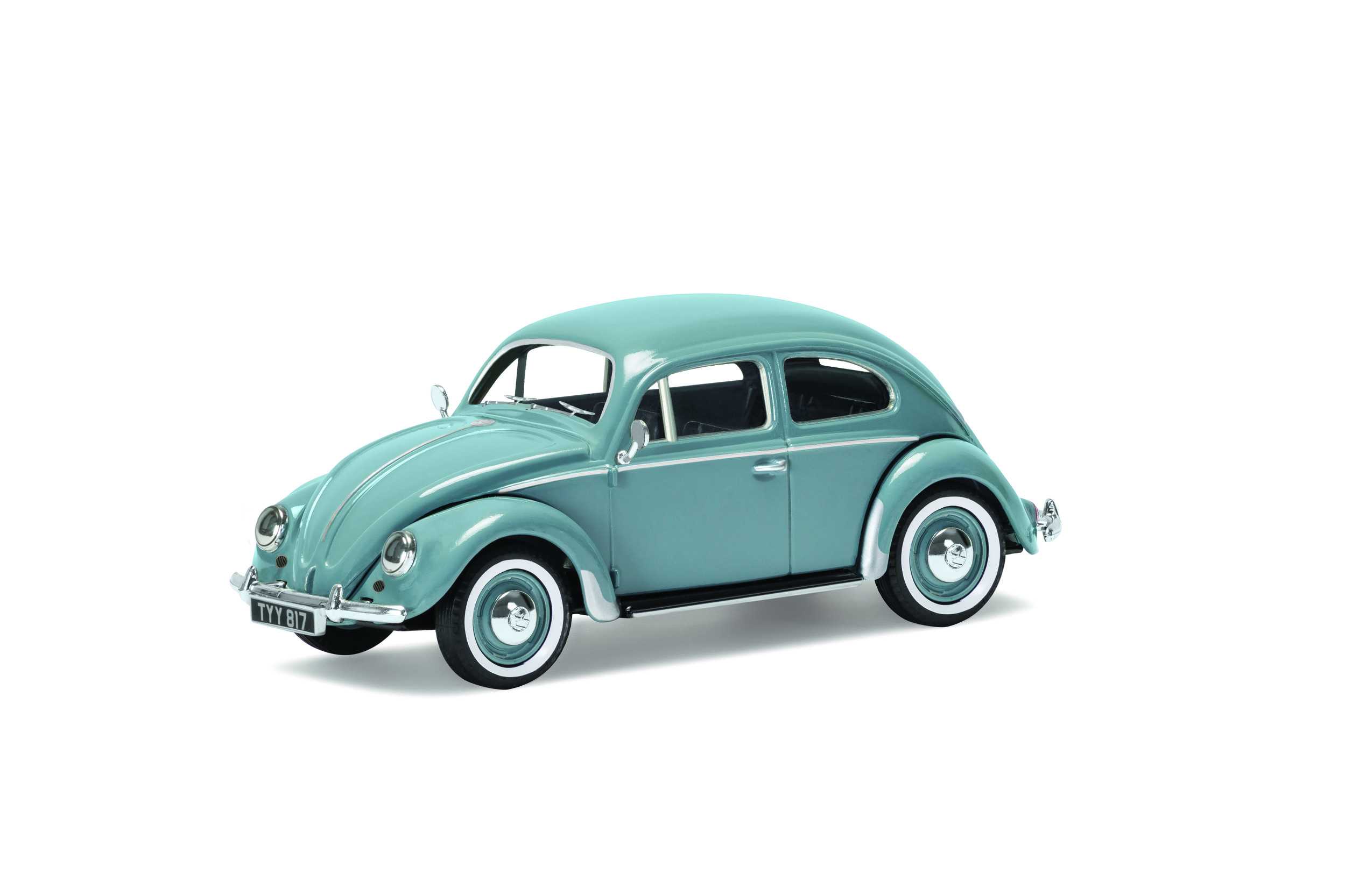 Miniature automobile - Volkswagen Beetle Type 1 Horizon Bleu-1/43-Corg