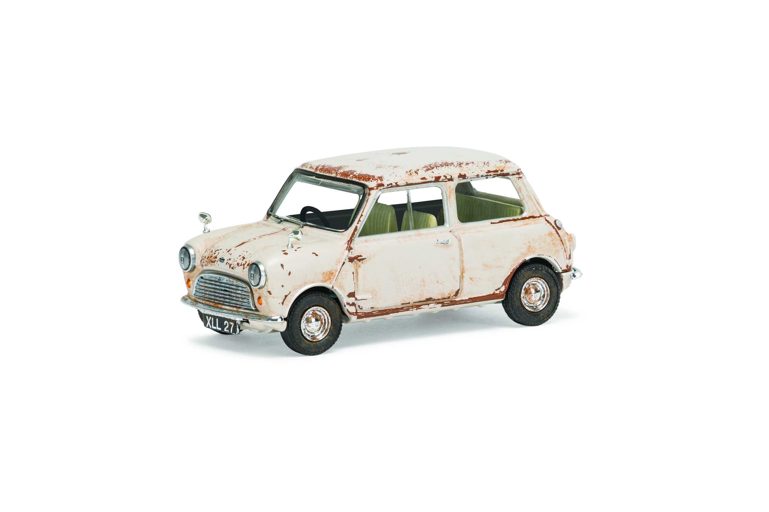 Miniature automobile - Austin Mini Deluxe Se7en, Farina Grey, la 4e pl