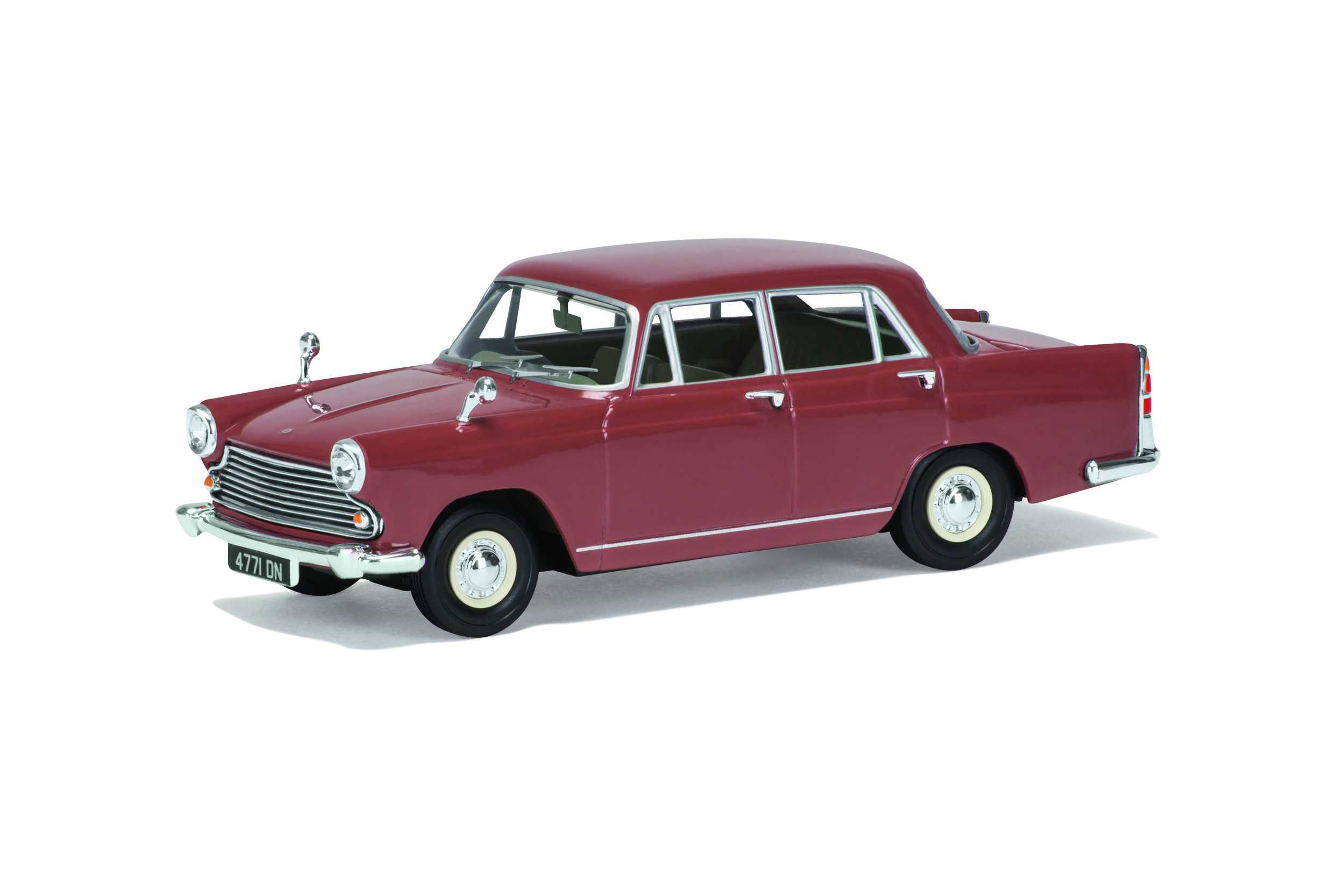 Miniature automobile - Morris Oxford VI Series, rose foncé-1/43-Corgi