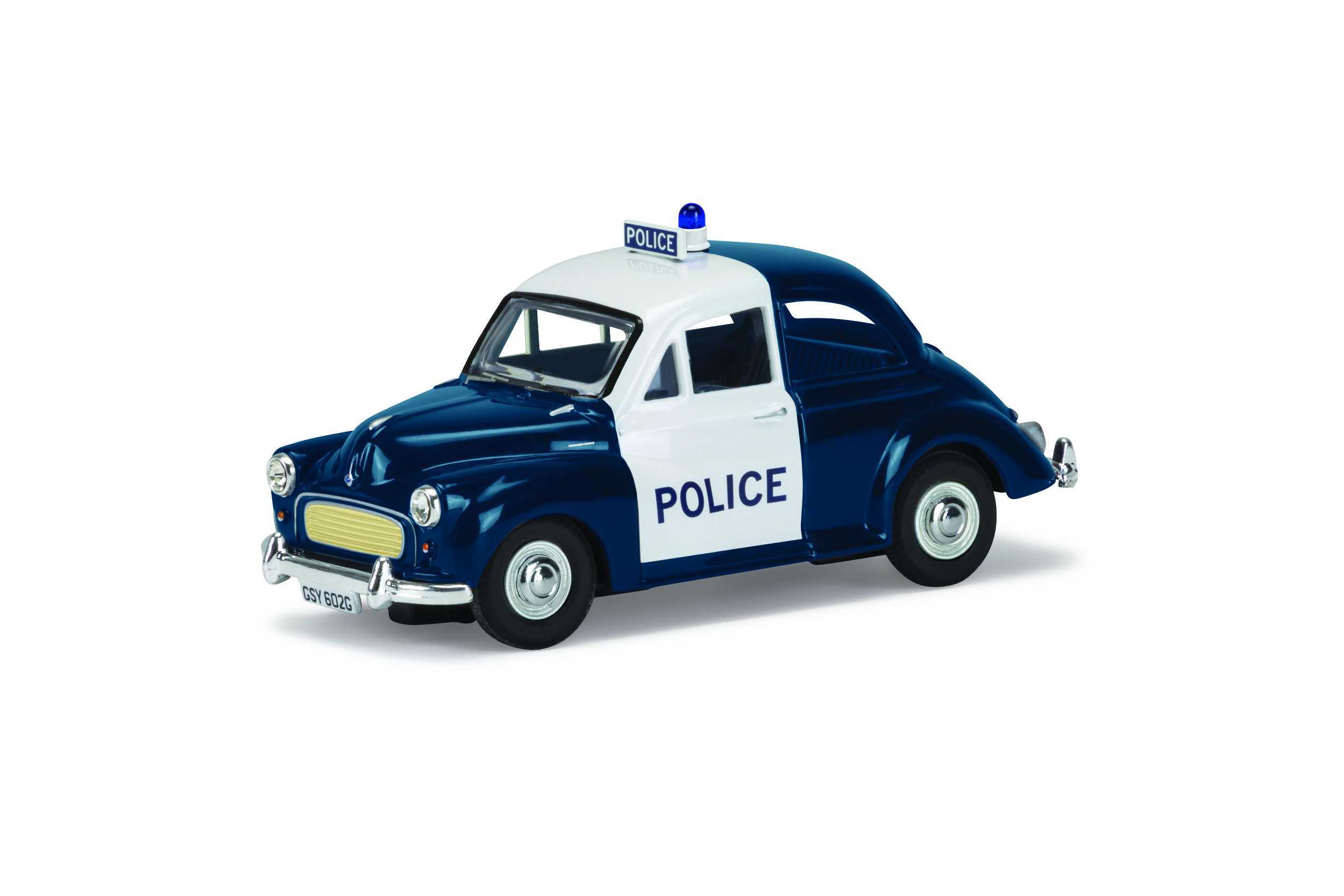 Miniature automobile - Morris Minor Ville d'Édimbourg Police-1/43-Corg