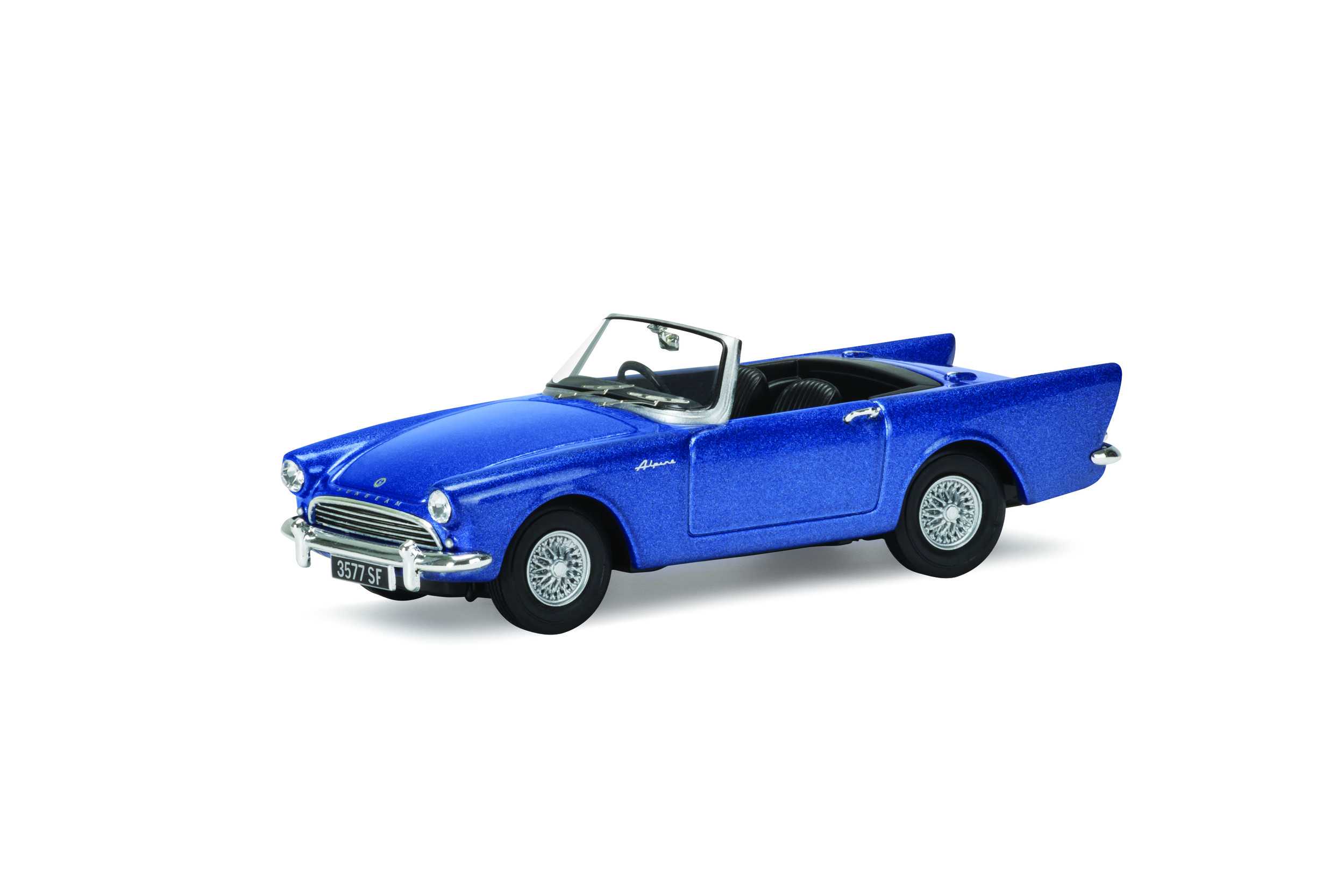 Miniature automobile - Sunbeam Alpine Quartz Bleu métallisé-1/43-Corgi