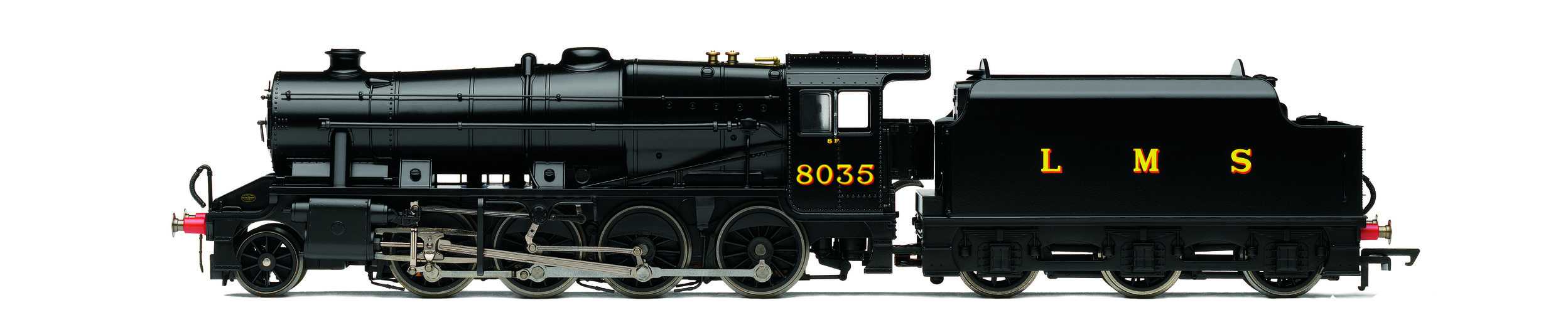 Trains miniatures : locomotives et autorail - LMS, classe 8F, 2-8-0, 4