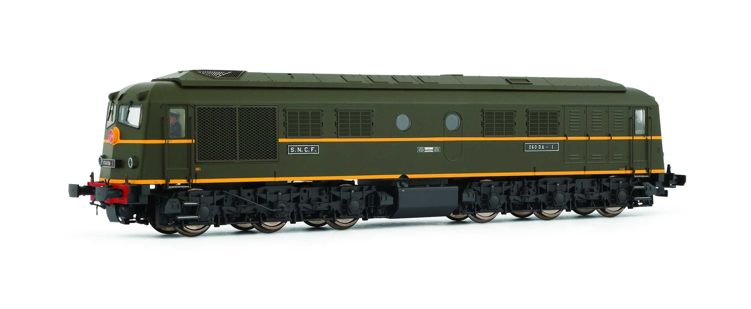 Trains miniatures : locomotives et autorail - Locomotive Diesel 060 DA