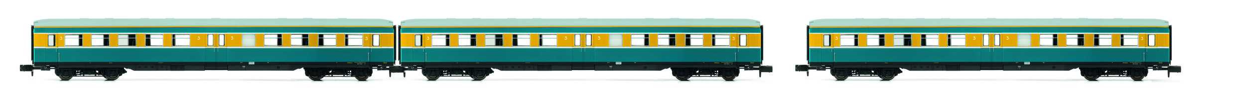 Trains miniatures : locomotives et autorail - Set S-Bahn Leipzig - 3
