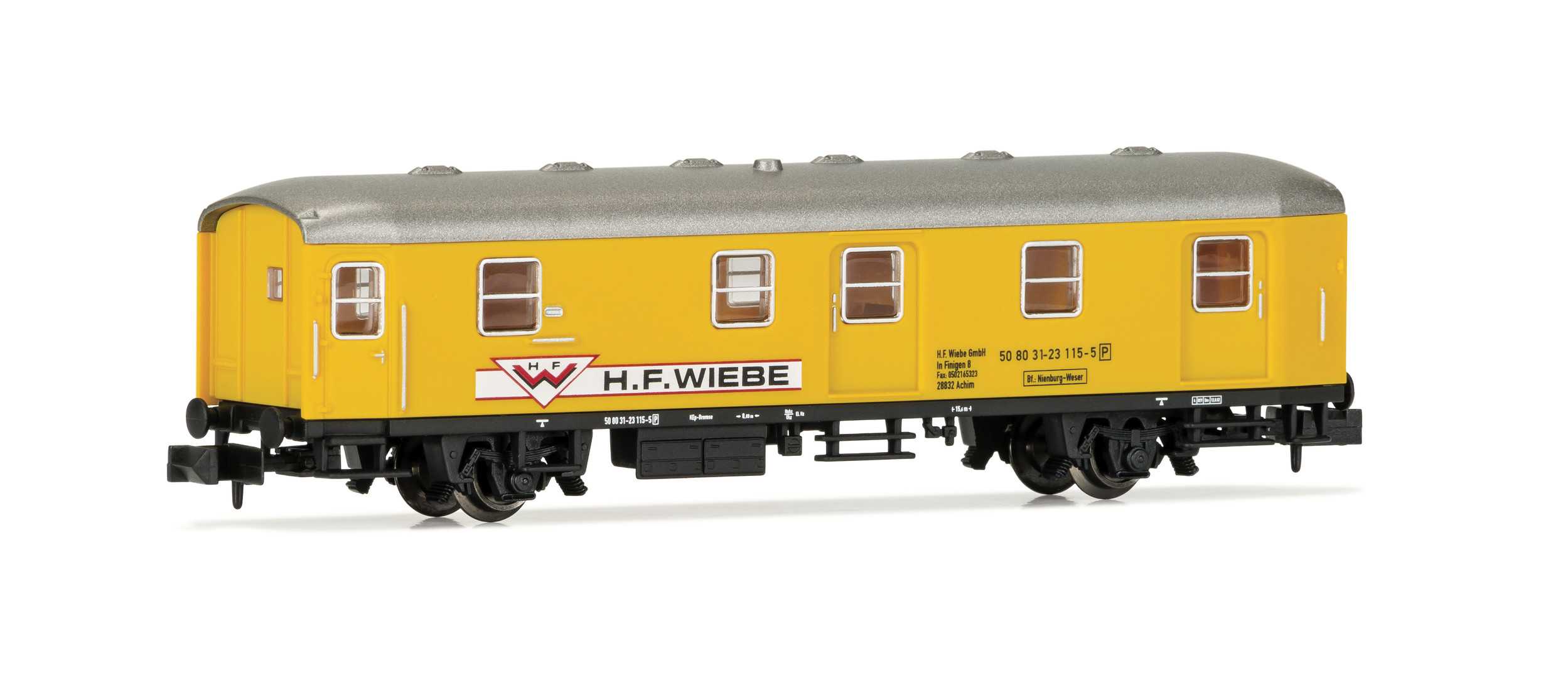 Trains miniatures : locomotives et autorail - WIEBE autocar de constru