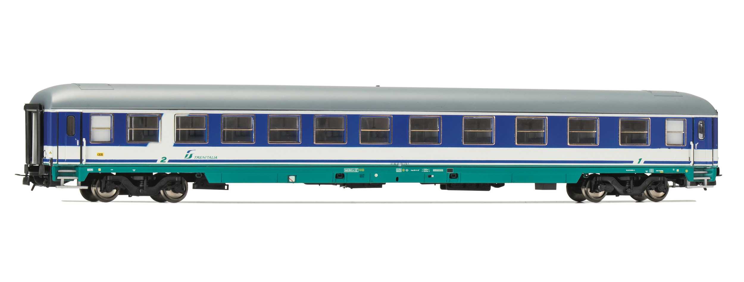 Trains miniatures : matériel remorqué - Set x 2 entraîneurs UIC-X, 1èr