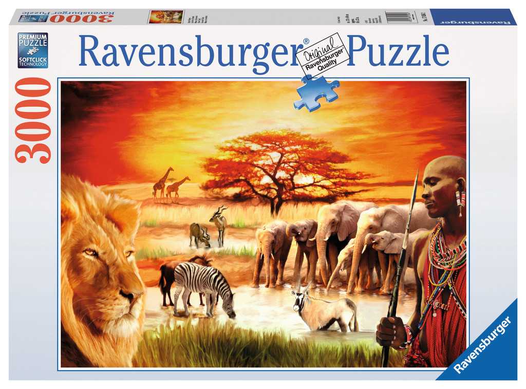 Puzzle - Puzzle La fierté du Massaï--Ravensburger
