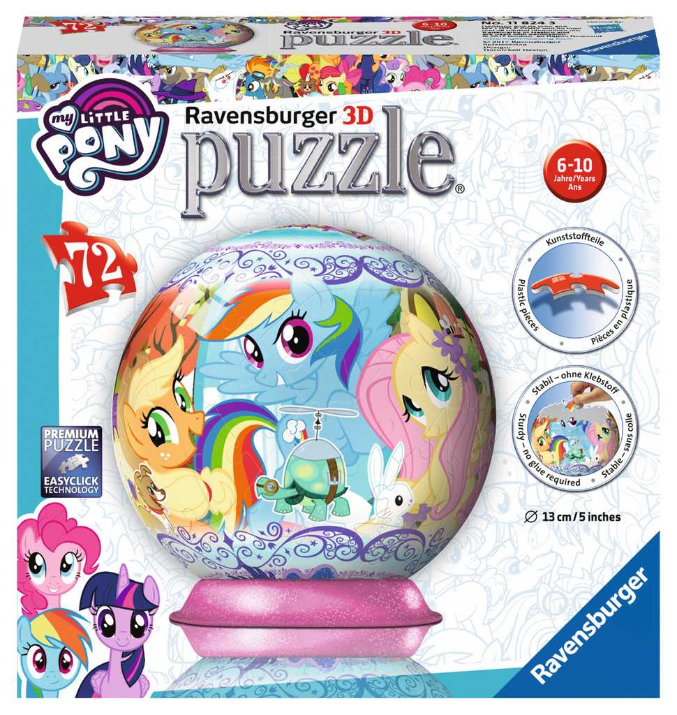 Puzzle 3d - Puzzle 3d My little Pony--Ravensburger