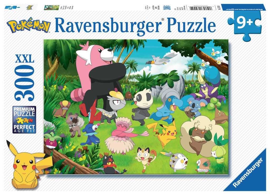 Puzzle enfant - Pokémon sauvages--Ravensburger