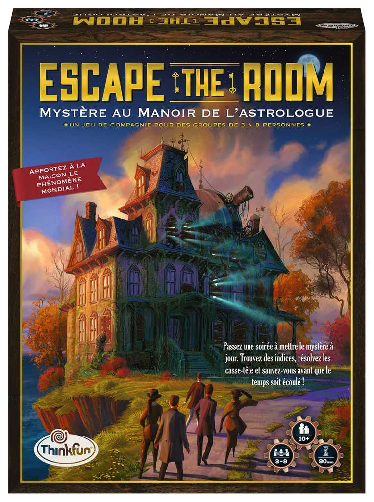 Jeux de societe - Escape the Room - Mystère au Manoir de l’astrologue-