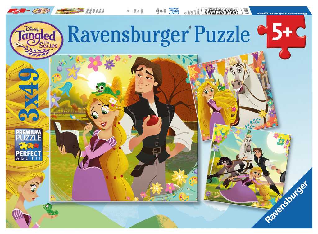 Puzzle enfant - La grande chevelure / Raiponce la série--Ravensburger