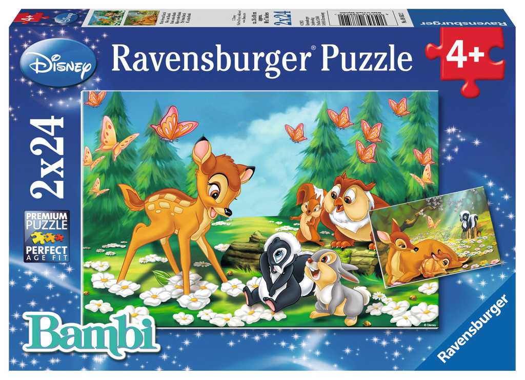 Puzzle enfant - Mon ami Bambi--Ravensburger
