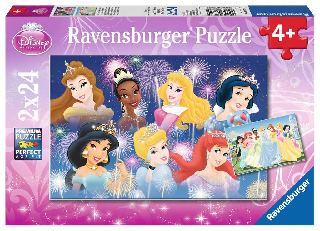Puzzle enfant - Les princesses réunies / Princesses Disney--Ravensburg