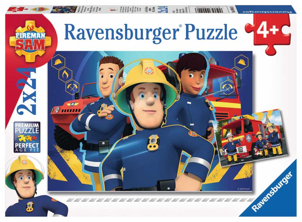 Puzzle enfant - Sam t'aide dans le besoin / Sam le pompier--Ravensburg