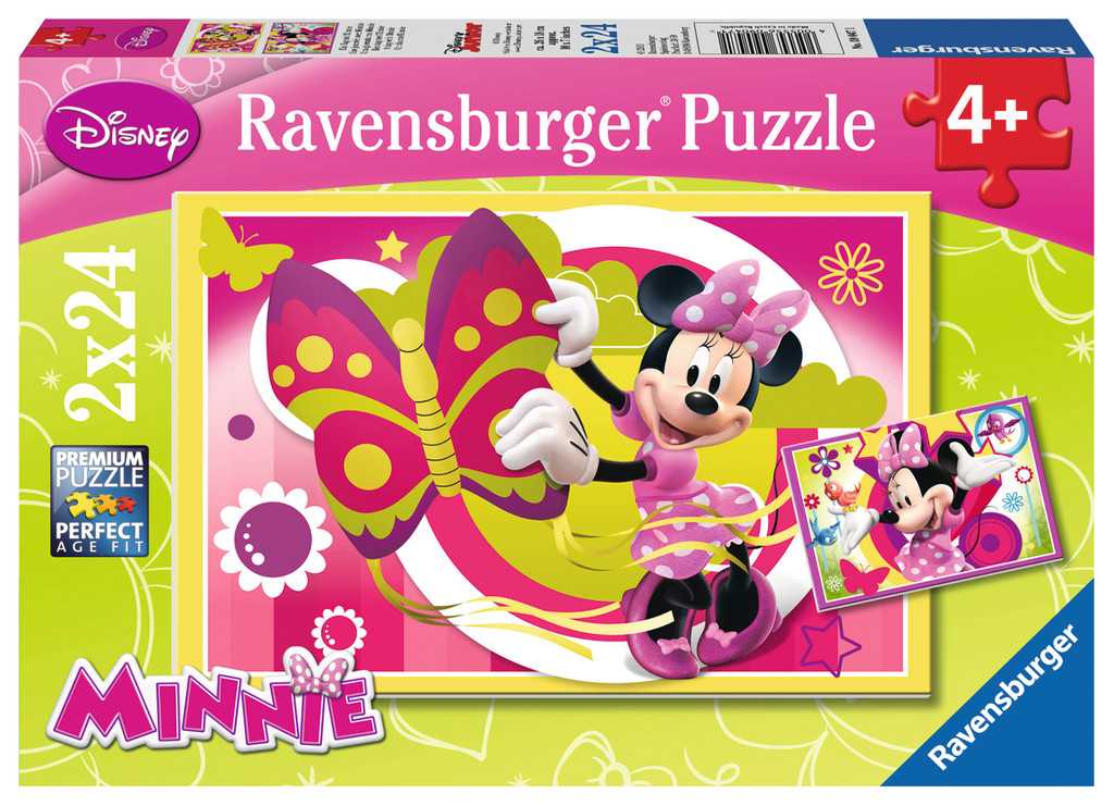 Puzzle enfant - Une journée avec Minnie--Ravensburger