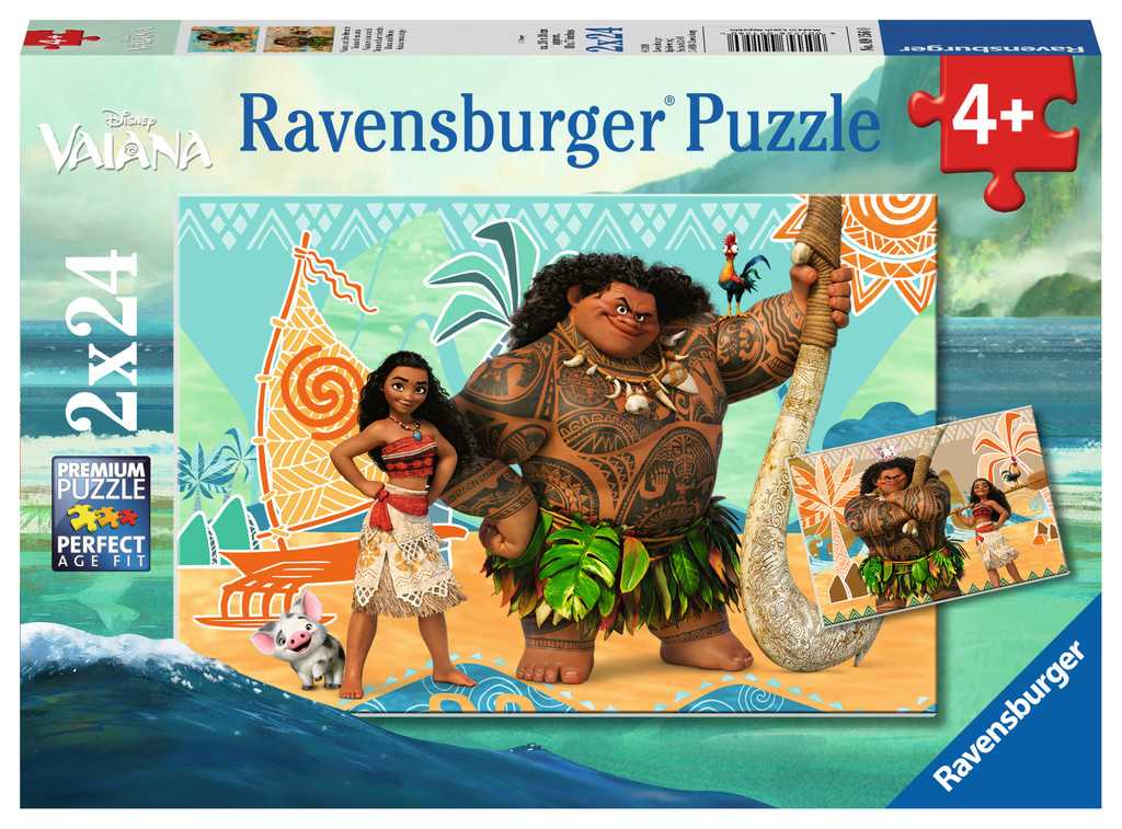 Puzzle enfant - Vaiana et ses amis--Ravensburger