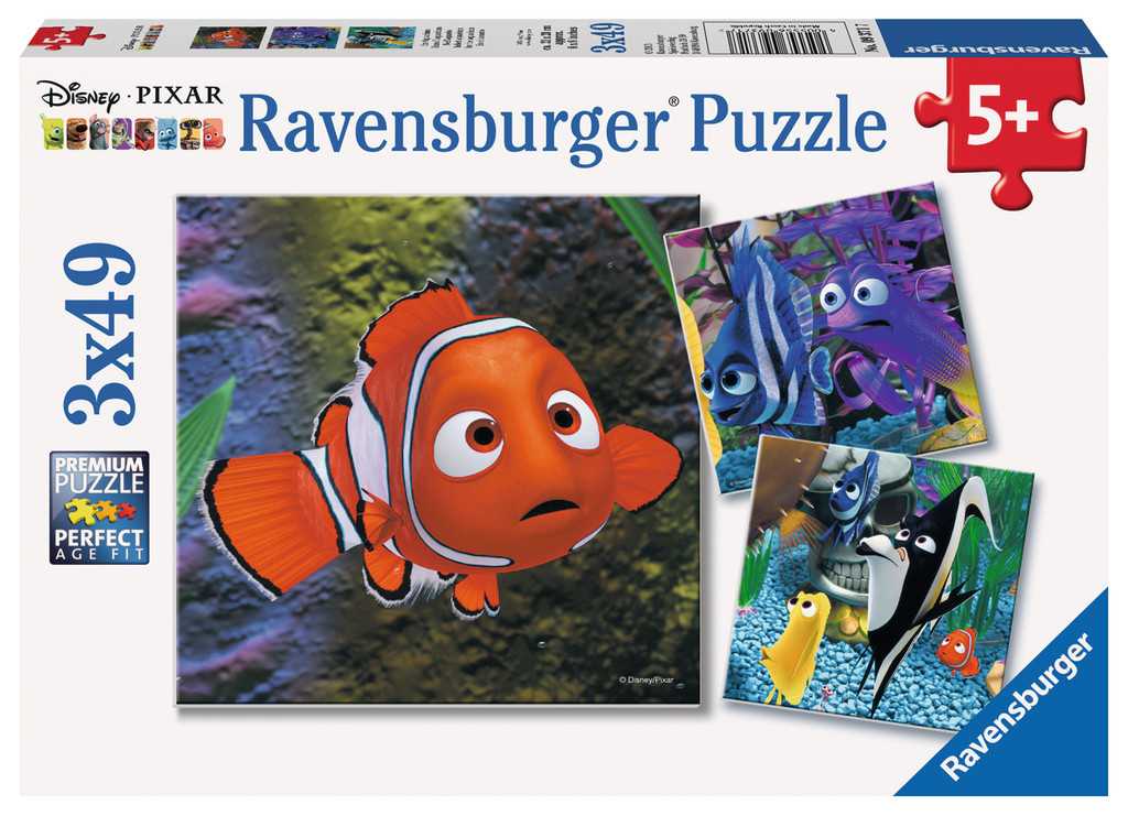 Puzzle enfant - Dans l'aquarium / Némo--Ravensburger