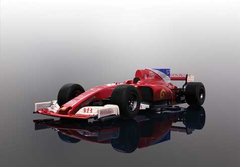 Circuits de voitures : coffret - Voiture Formule 1 2017 - Rouge- 1/32-