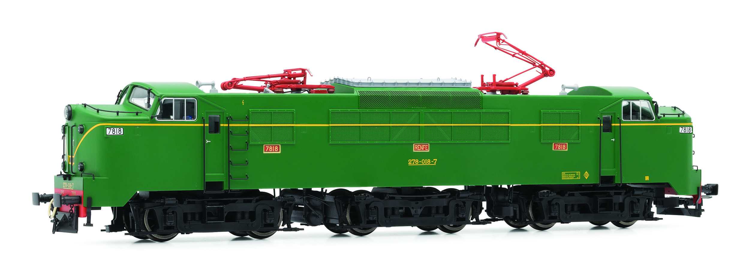 Trains miniatures : locomotives et autorail - RENFE, locomotive électr