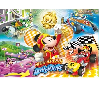 Puzzle - Puzzle Mickey Roadster--Clementoni