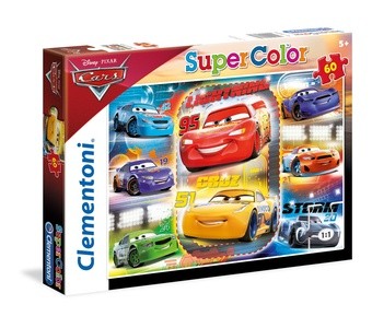 Puzzle - Puzzle Cars 3--Clementoni