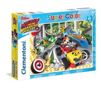 Puzzle - Puzzle Mickey and the Roadster Racers--Clementoni