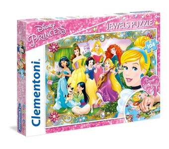 Puzzle - Puzzle Bijoux - Princesse (Ax1)--Clementoni