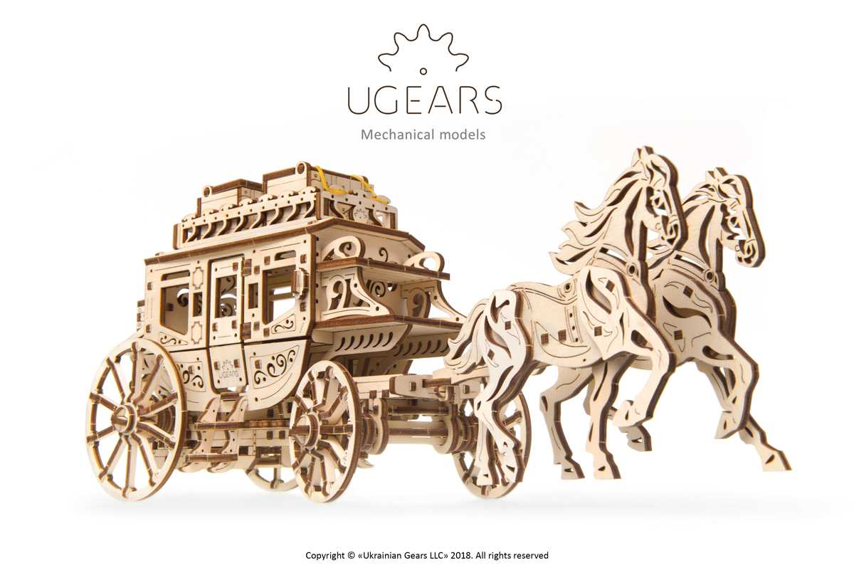 Maquettes - Diligence--Ugears