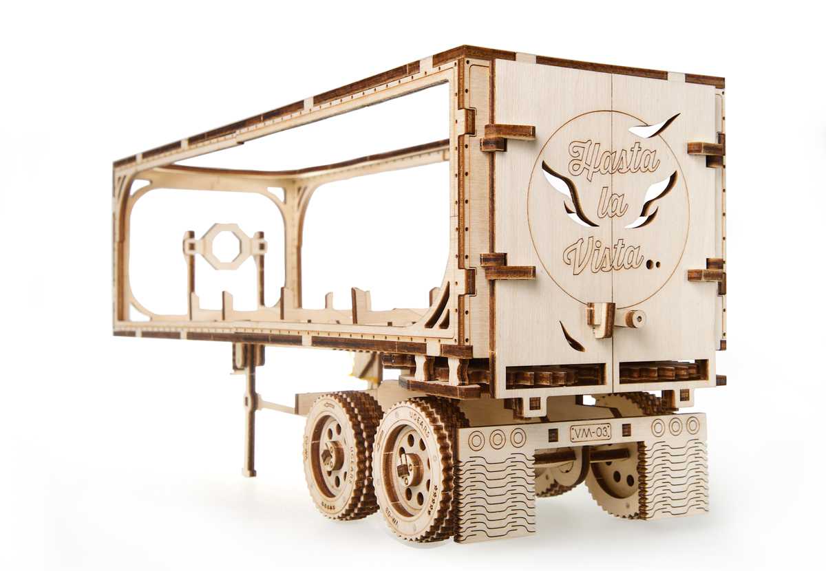 Maquettes - Remorque pour heavy boy truck--Ugears