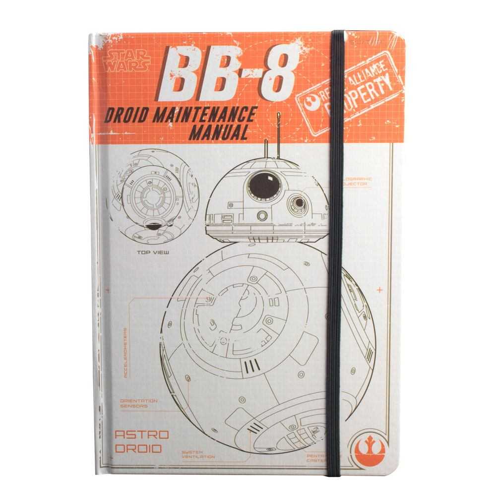 Papeterie - Star Wars Rogue One cahier A5 BB-8 Droid Maintenance Manua