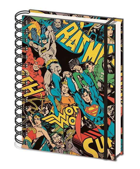 Papeterie - DC Comics cahier A5 Montage (10)--Pyramid International