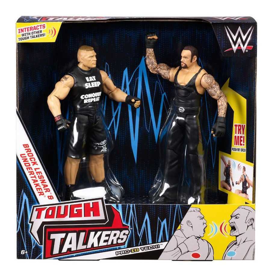 Action figures - WWE 2018 assortiment packs 2 figurines Tough Talkers 