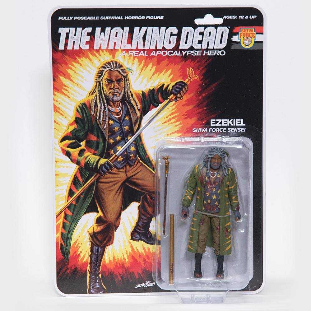 Action figures - The Walking Dead figurine Shiva Force Sensei Ezekiel 