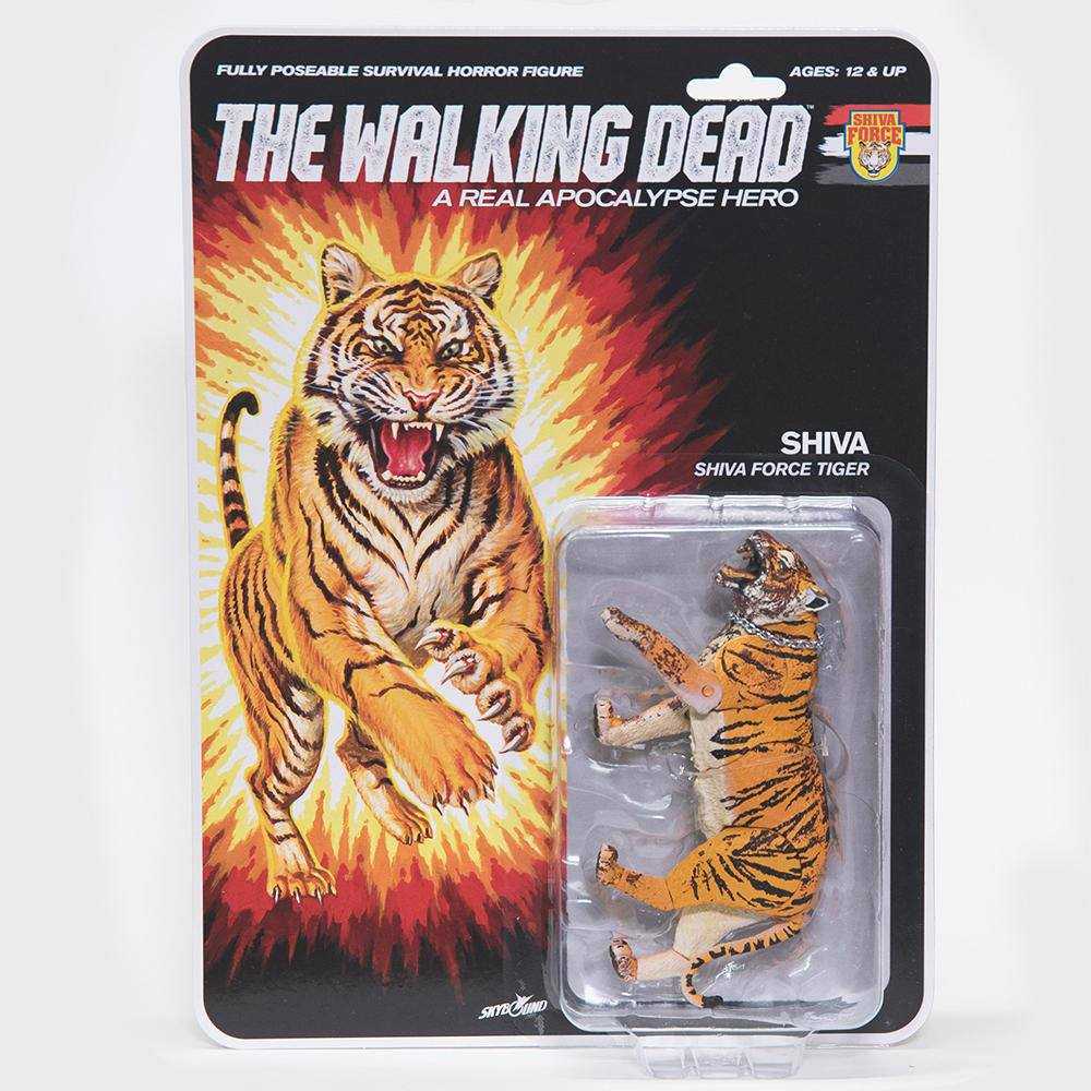 Action figures - The Walking Dead figurine Shiva Force Tiger Shiva (Bl