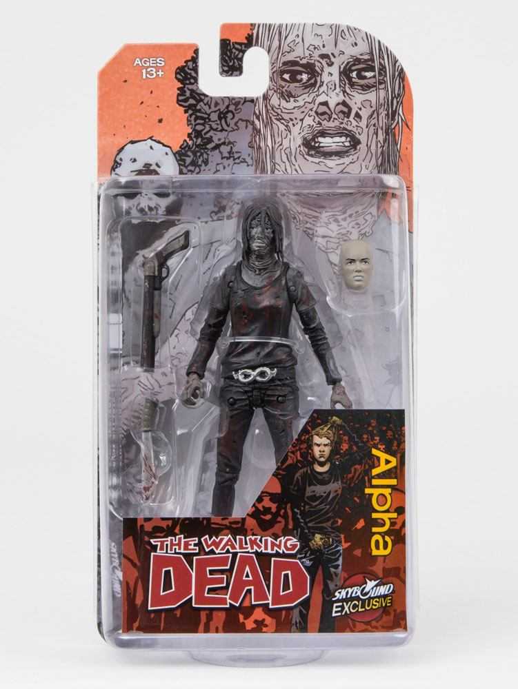 Action figures - The Walking Dead figurine Alpha (Bloody B&W) 15 cm--M