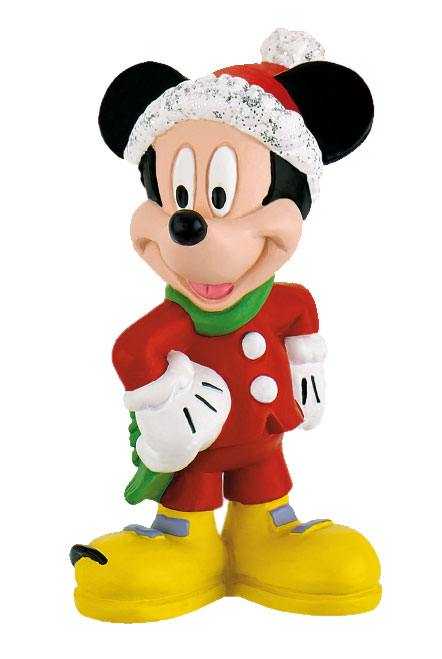 Mini-figurines - Disney Mickey Mouse & Friends figurine Mickey Christm