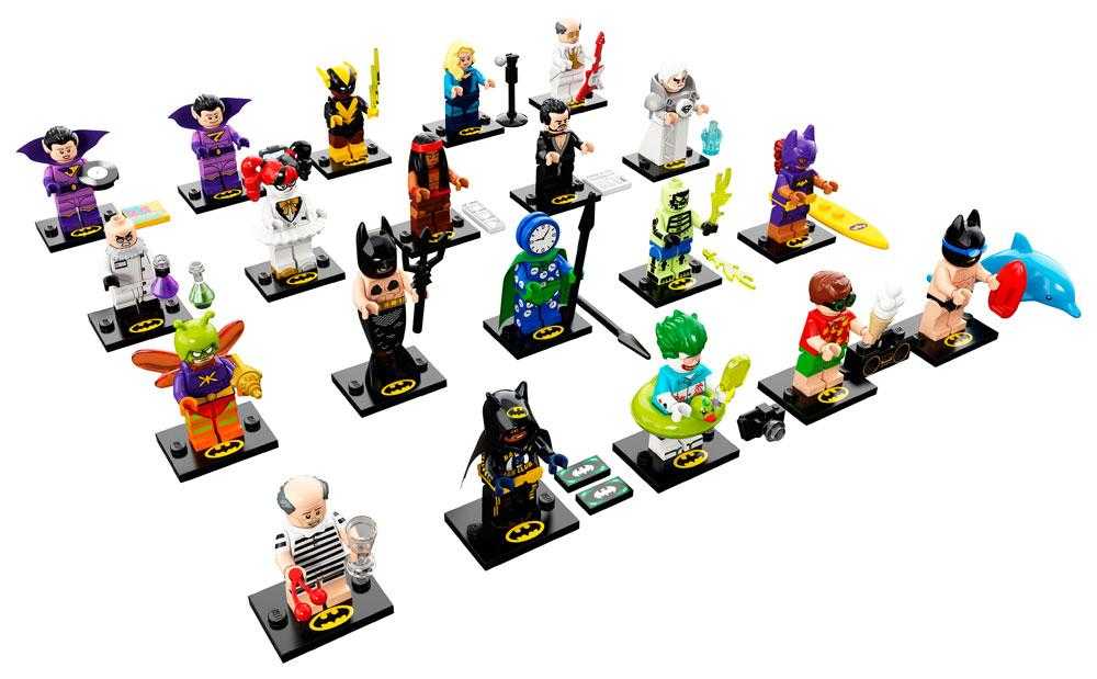 Mini-figurines - The LEGO® Batman Movie série 2 présentoir figurines (
