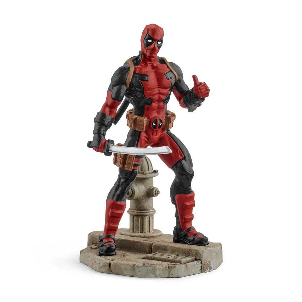 Mini-figurines - Marvel Comics figurine Deadpool 10 cm--Schleich