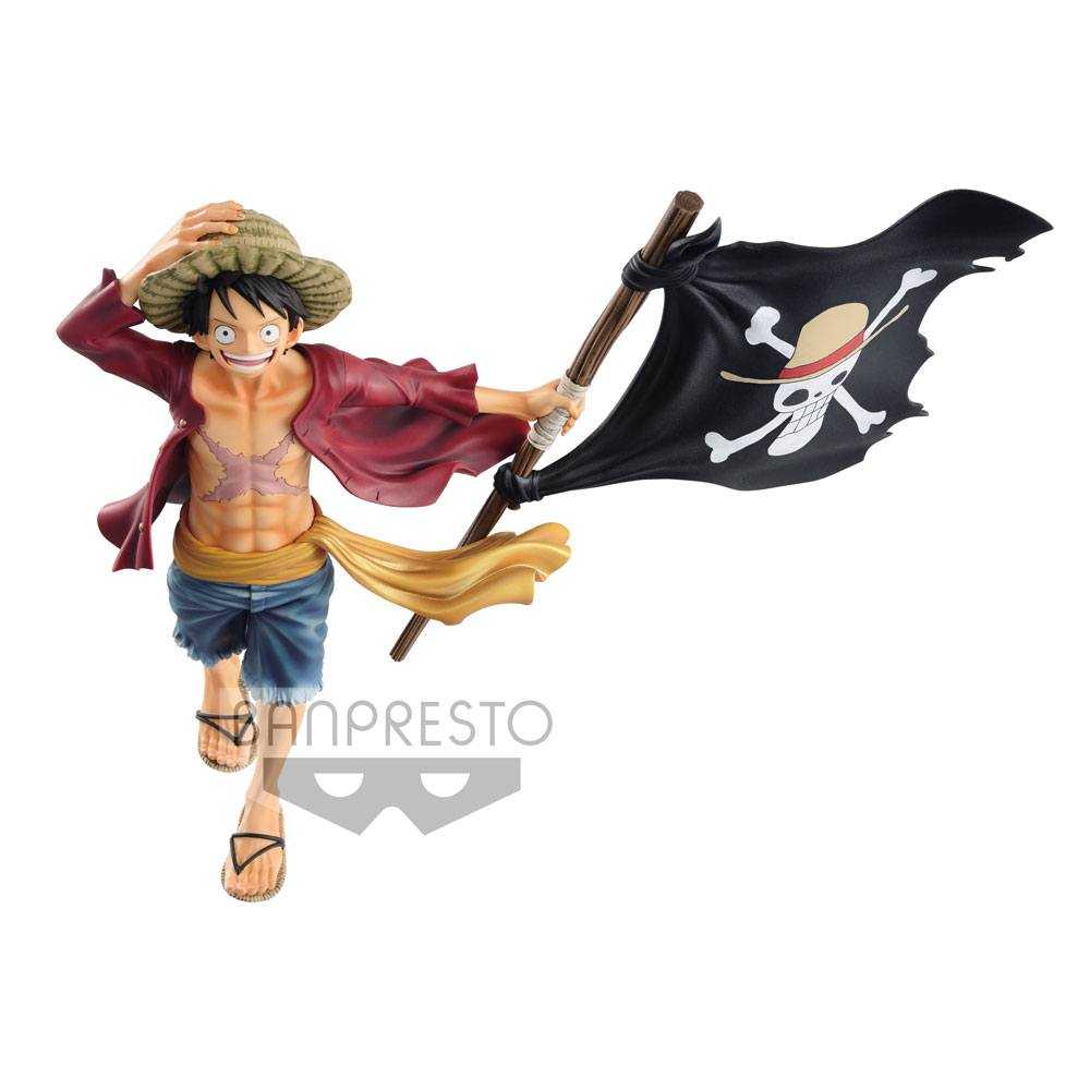 Statuettes - One Piece figurine magazine Monkey D. Luffy 22 cm--Banpre