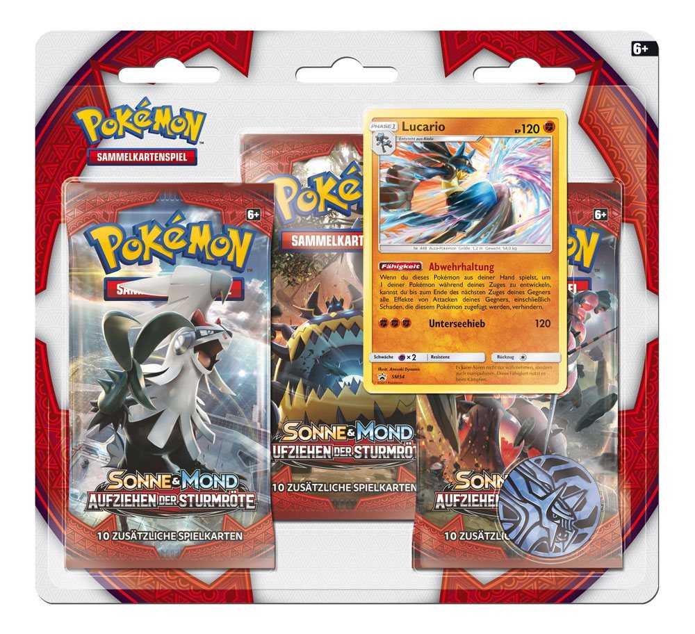 Cartes à collectionner - Pokemon Sun and Moon pack 3 booster Crimson I