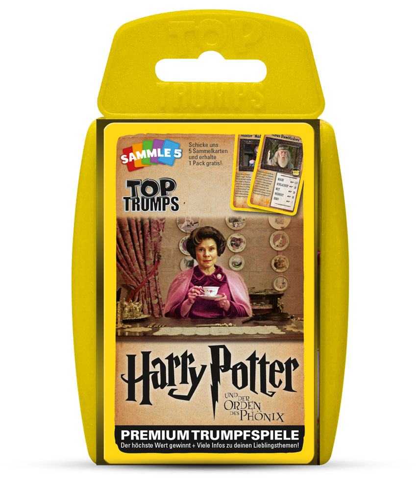 Cartes à jouer - *****Harry Potter et l´Ordre du phénix Top Trumps *AL