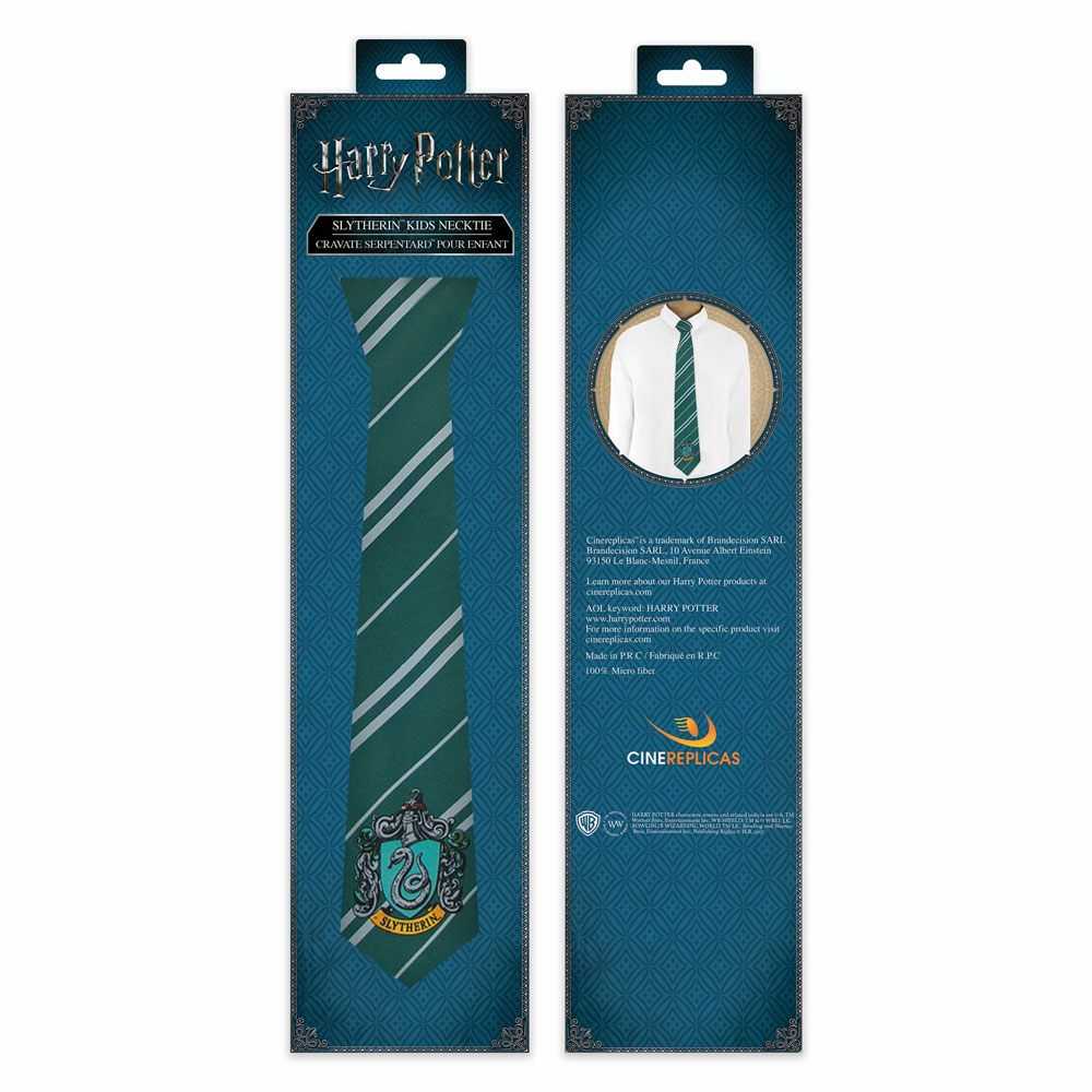 Cravates - Harry Potter cravate enfant Slytherin--Cinereplicas