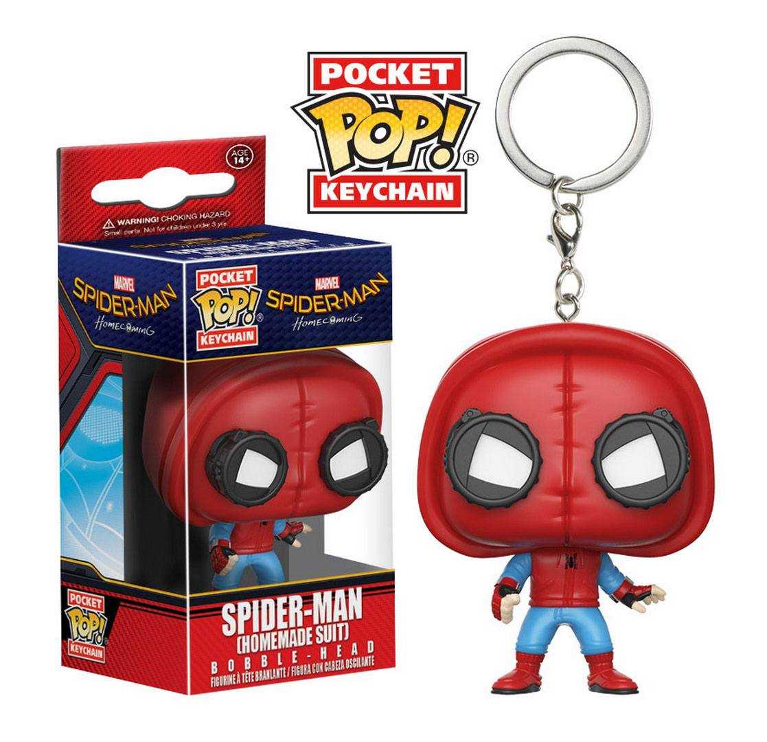 Porte-clés - Spider-Man Homecoming porte-clés Pocket POP! Vinyl Spider