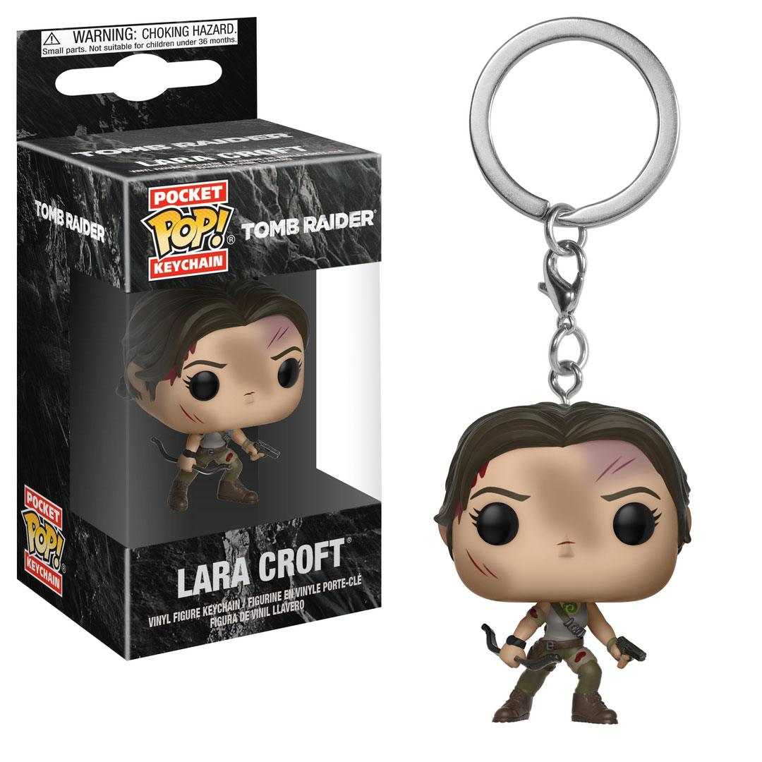 Porte-clés - Tomb Raider porte-clés Pocket POP! Vinyl Lara Croft 4 cm-