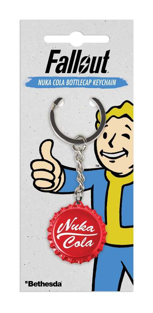 Porte-clés - Fallout porte-clés métal Nuka Cola Bottlecap--Gaya Entert
