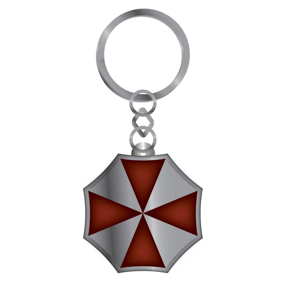 Porte-clés - Resident Evil porte-clés métal Umbrella Corp 7 cm--Half M