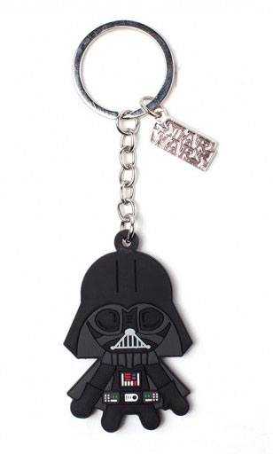 Porte-clés - Star Wars porte-clés caoutchouc Darth Vader--Difuzed