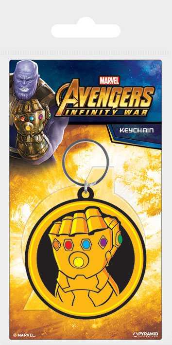 Porte-clés - Avengers Infinity War porte-clés caoutchouc Infinity Gaun