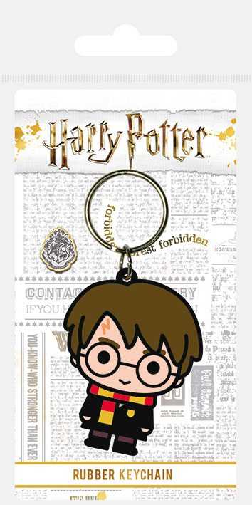 Porte-clés - Harry Potter porte-clés caoutchouc Chibi Harry 6 cm--Pyra