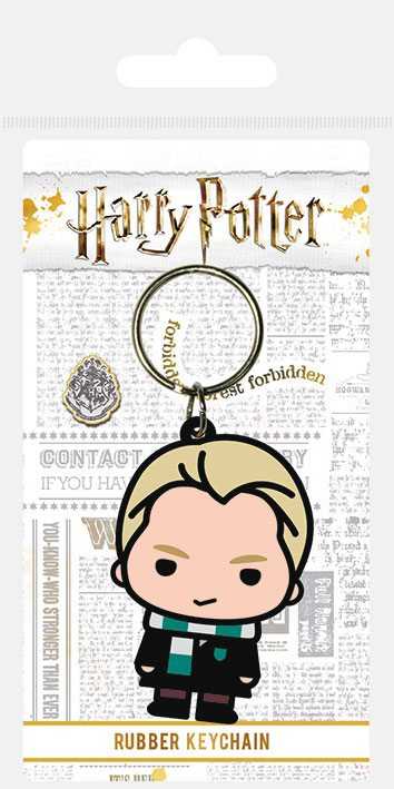Porte-clés - Harry Potter porte-clés caoutchouc Chibi Malfoy 6 cm--Pyr